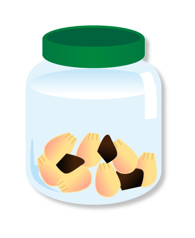 らっきょう漬け込み